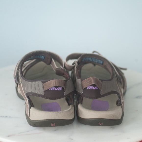 SOLD TEVA Tirra Brown Strappy Hiking Sandals - Picture 7 of 11